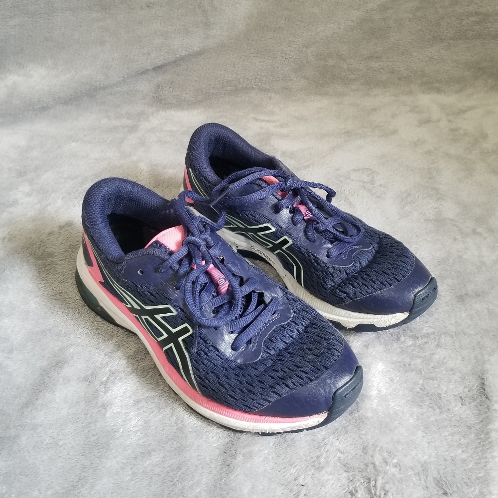 Asics GT-1000 Duomax Blue Pink Big Kid 4 Womens 5.5 Running Shoes
